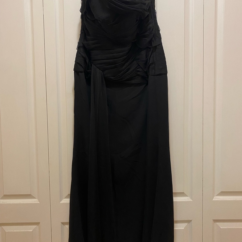White by Vera Wang Black Maxi Dress